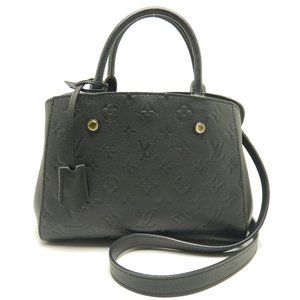 Louis Vuitton Montaigne BB Emplant Noir